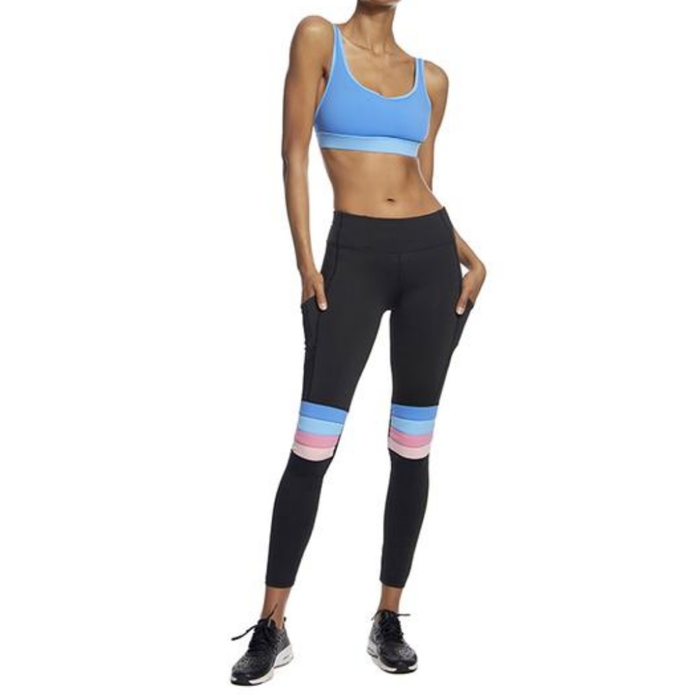 NWT BOOM BOOM ATHLETICA Slalom Leggings w/ Pocket